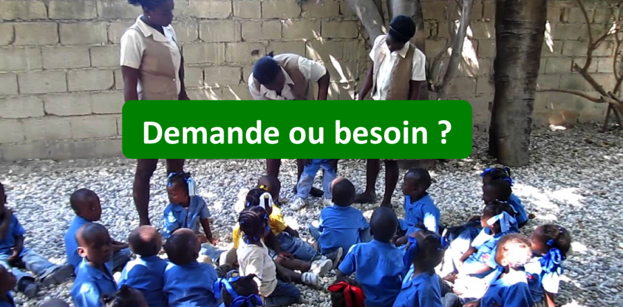 Demande ou besoin ?