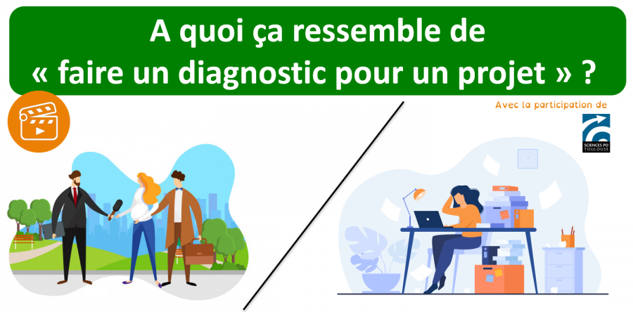 A quoi ça ressemble de  « faire un diagnostic pour un projet » ? 