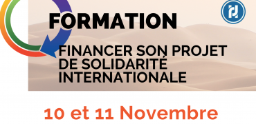 FORMATION – Financer son projet de solidarité internationale – session 1