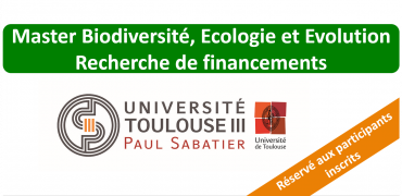 Protégé : Master Biodiversité, Ecologie et Evolution Recherche de financements