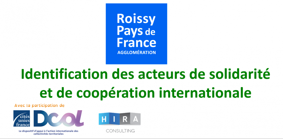 Roissy Pays de France identification des acteurs de solidarité et de coopération internationale
