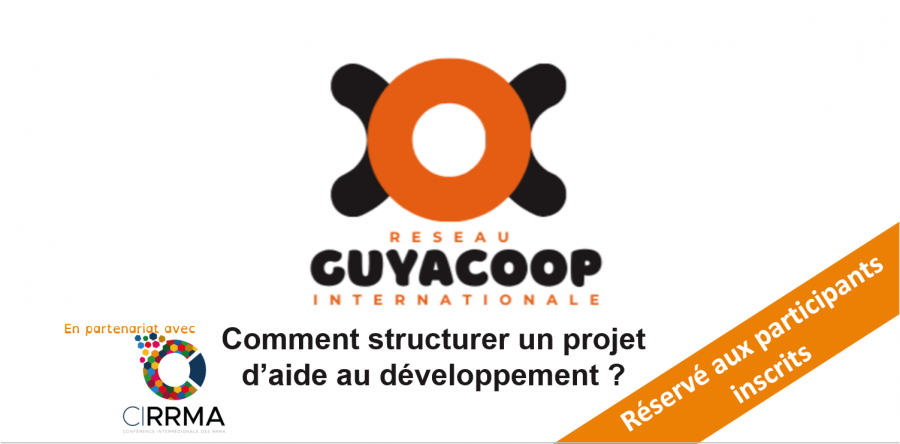 Protégé : RRMA Comment structurer un projet  d’aide au développement ?  Guya Coop