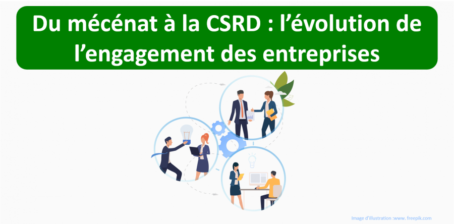 Du mécénat à la CSRD : l’évolution de l’engagement des entreprises